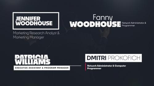 Minimal Lower Thirds for Premiere Pro - 51304800