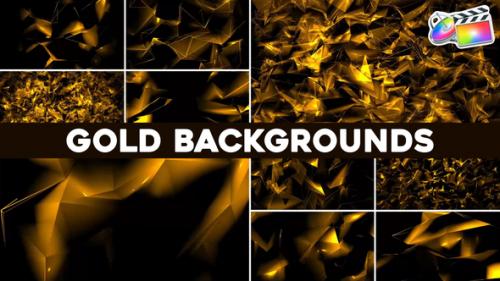 Gold Backgrounds for FCPX - 51389762