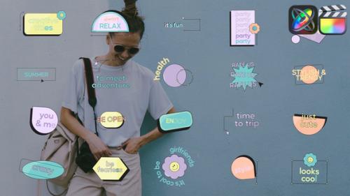 Creative Minimal Titles for FCPX - 51406476