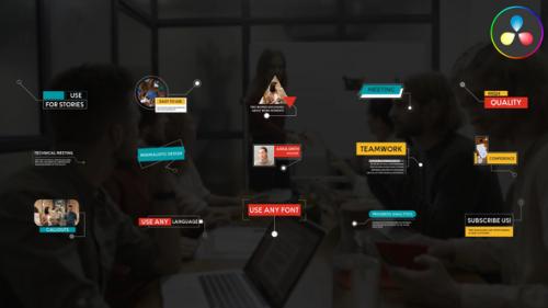 Callout Lower Thirds for DaVinci Resolve - 51406752