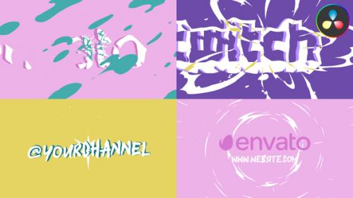 Anime Energy Logo for DaVinci Resolve - 51406827