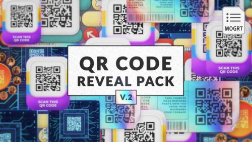 QR Code Reveal Pack 2 - MOGRT - 51412243