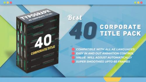 Typography Titles MOGRT - 23686892