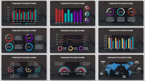 Minimalisic Infographic MOGRT - 25128258