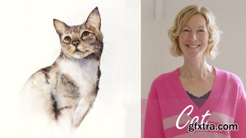 Cat. A Free-Flow Watercolour Masterclass with Jane Davies
