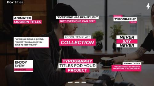 Box Text Titles | Premiere Pro - 51432793