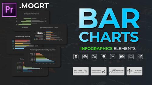 Infographic - Bar Charts MOGRT - 51479761