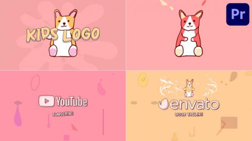 Kids Cartoon Logo for Premiere Pro - 51499496