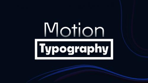 Motion Typography | Premiere Pro - 51500519
