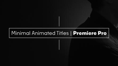 10 Minimal Animated Titles | Premiere Pro - 51502118