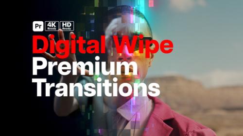 Premium Transitions Digital Wipe for Premiere Pro - 51525668