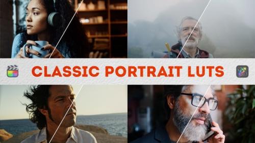 Classic Portrait LUTs | FCPX & Apple Motion - 51538220