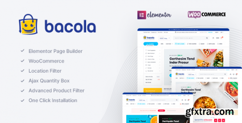 Themeforest - Bacola - Grocery Store and Food eCommerce Theme 32552148 v1.4.1 - Nulled