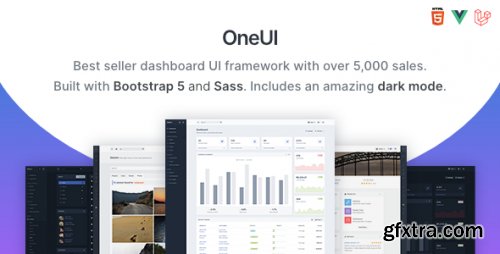 Themeforest - OneUI - Bootstrap 5 Admin Dashboard Template, Vue Edition &amp; Laravel 11 Starter Kit 11820082 v5.9 - Nulled