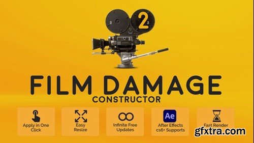 Videohive Film Damage Constructor 2 51589343 Videohive Film Damage Constructor 2 51589343