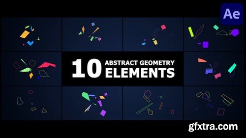 Videohive Abstract Geometry Elements for After Effects 51581305 Videohive Abstract Geometry Elements for After Effects 51581305