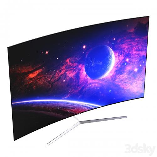 TV Samsung Premium UHD 4K Curved Smart TV MU9000 Series 9