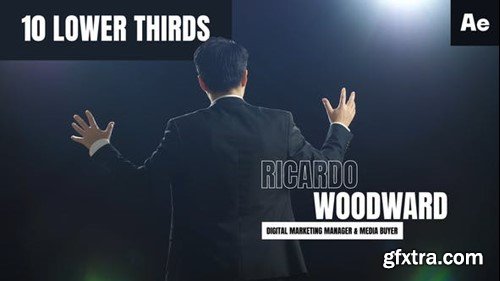 Videohive 10 Corporate Lower Thirds - After Effects 51585806 Videohive 10 Corporate Lower Thirds - After Effects 51585806