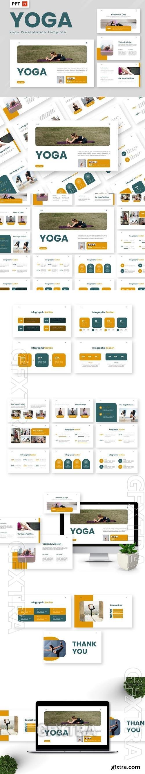Yoga - Yoga Powerpoint Templates UD7T3WR