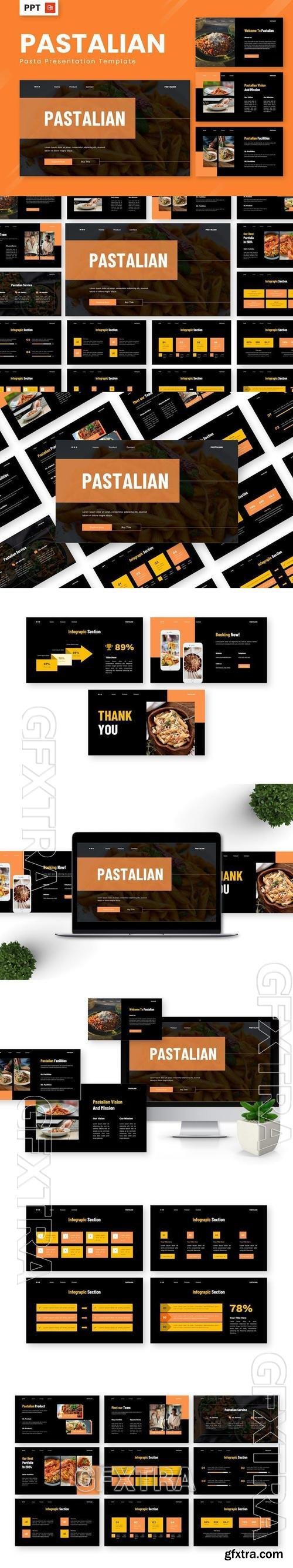 Pastalian - Pasta Powerpoint Templates U8YWRP4 Pastalian - Pasta Powerpoint Templates U8YWRP4