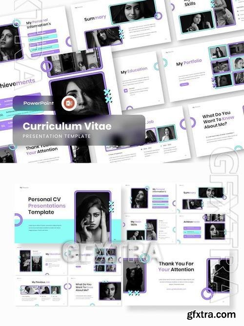Curriculum Vitae Presentation Template PowerPoint BQXCRFJ Curriculum Vitae Presentation Template PowerPoint BQXCRFJ