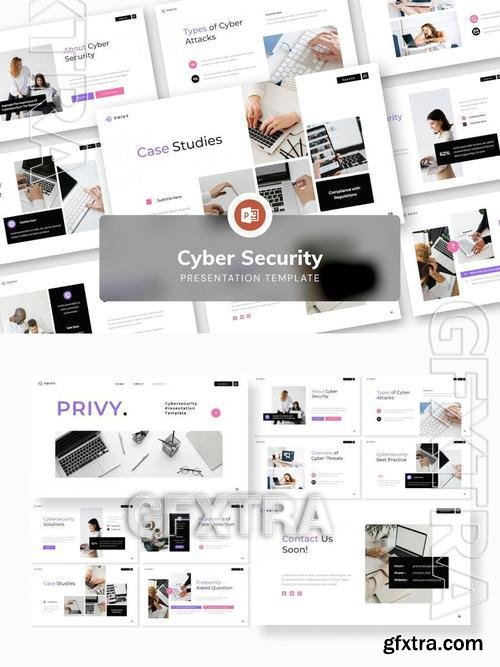Cybersecurity Presentation Template PowerPoint 2DG6WDZ Cybersecurity Presentation Template PowerPoint 2DG6WDZ