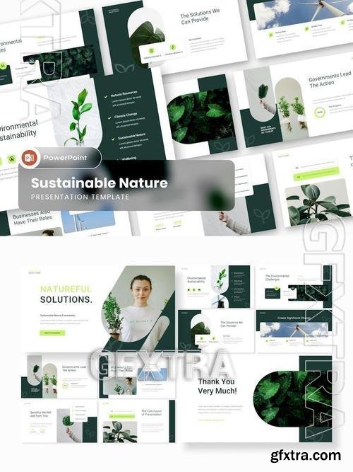 Sustainable Nature Presentation PowerPoint 8NSQA4D Sustainable Nature Presentation PowerPoint 8NSQA4D
