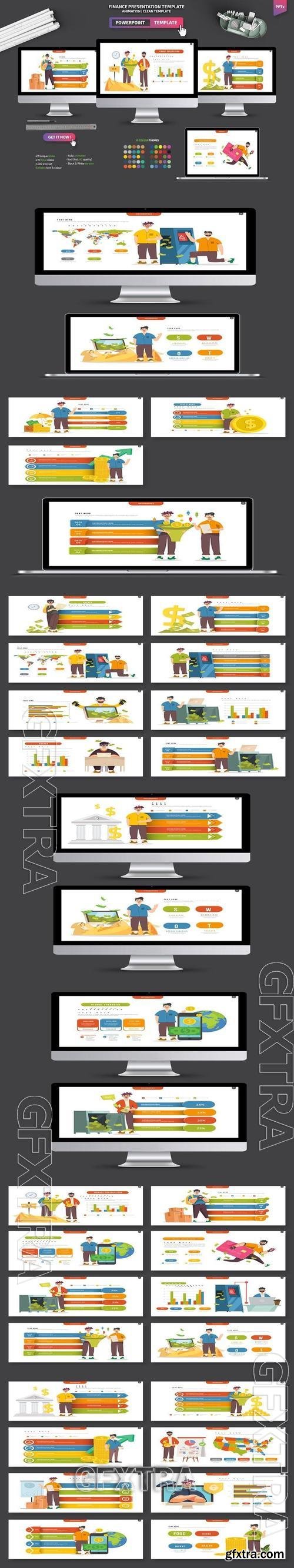 Finance Infographic Powerpoint Templates NXBTHJ3