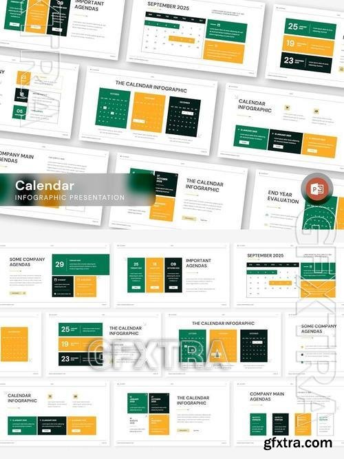 Agenda & Calendar Infographic Presentation E8GRH68 Agenda & Calendar Infographic Presentation E8GRH68