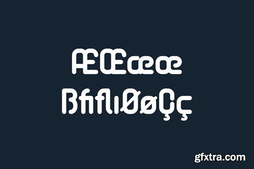 Ubiglan - Sans Modern Logo Font KBNSXLA