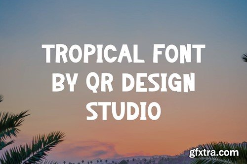 Tropical Season - Hand Drawn & Rustic Font CHBN8N7