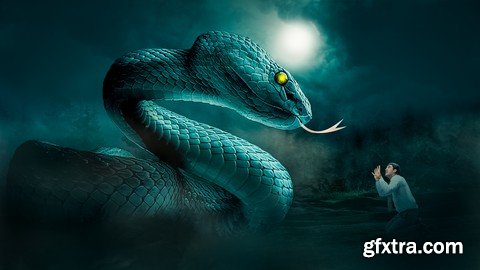 Photoshop Advanced Manipulation Course - The Viper Snake Photoshop Advanced Manipulation Course - The Viper Snake