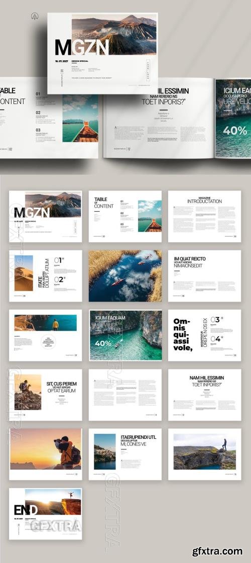 Corporate Magazine Landscape Template 714766223 Corporate Magazine Landscape Template 714766223