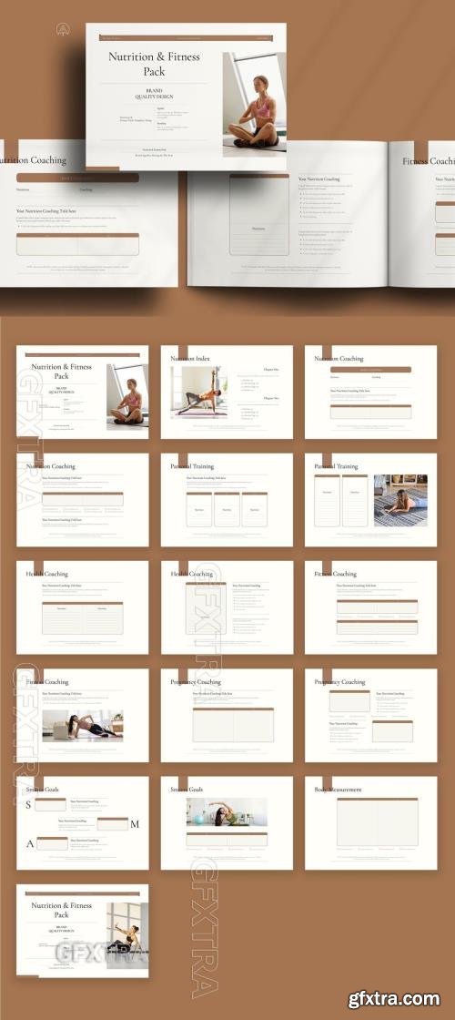 Nutrition & Fitness Pack Landscape Template 714766159 Nutrition & Fitness Pack Landscape Template 714766159