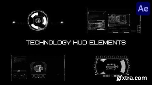 Videohive Technology Hud Elements for After Effects 51637324 Videohive Technology Hud Elements for After Effects 51637324