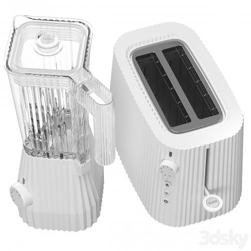 Set of kitchen appliances Alessi Plisse Set of kitchen appliances Alessi Plisse