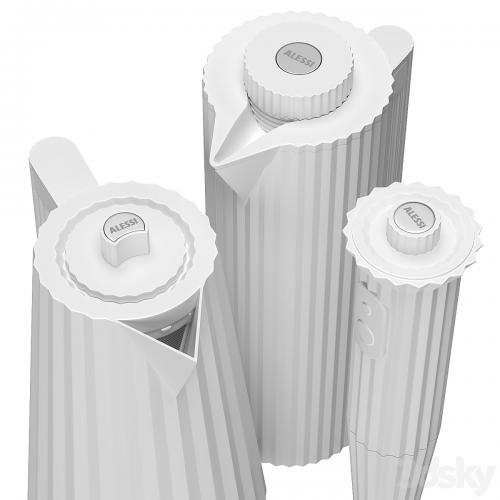 Set of kitchen appliances Alessi Plisse Set of kitchen appliances Alessi Plisse