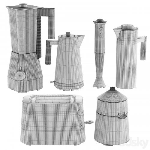 Set of kitchen appliances Alessi Plisse Set of kitchen appliances Alessi Plisse