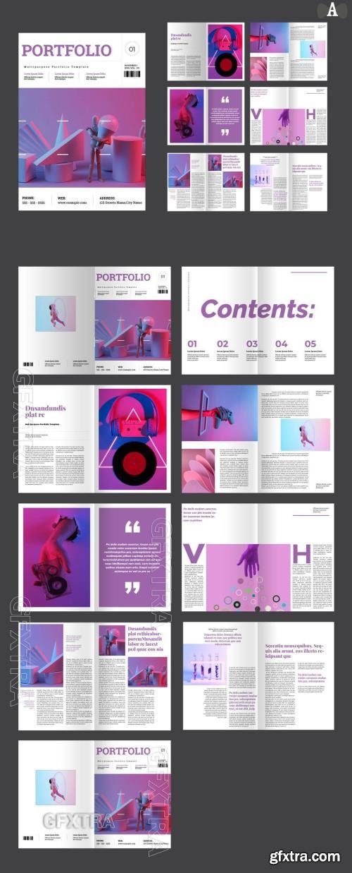 Portfolio Magazine Template 716636912 Portfolio Magazine Template 716636912