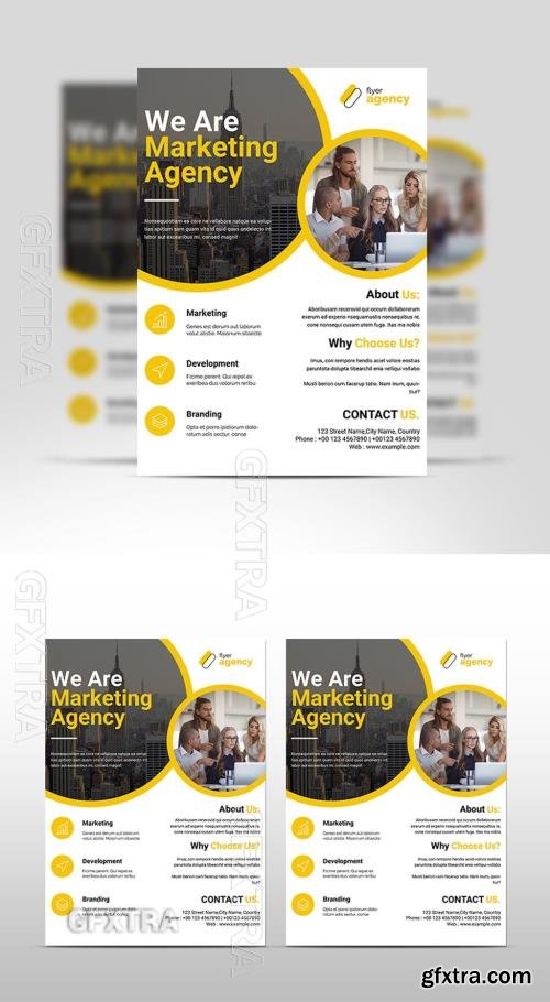 Flyer Template 715622354