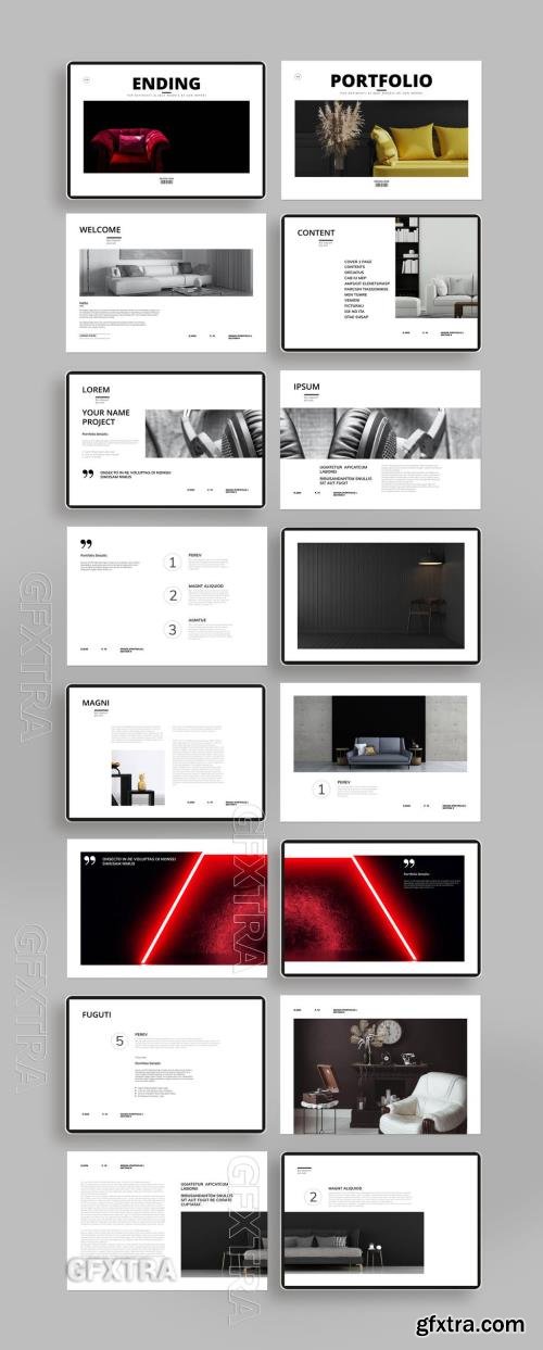Portfolio Magazine Template Landcape 715611556 Portfolio Magazine Template Landcape 715611556