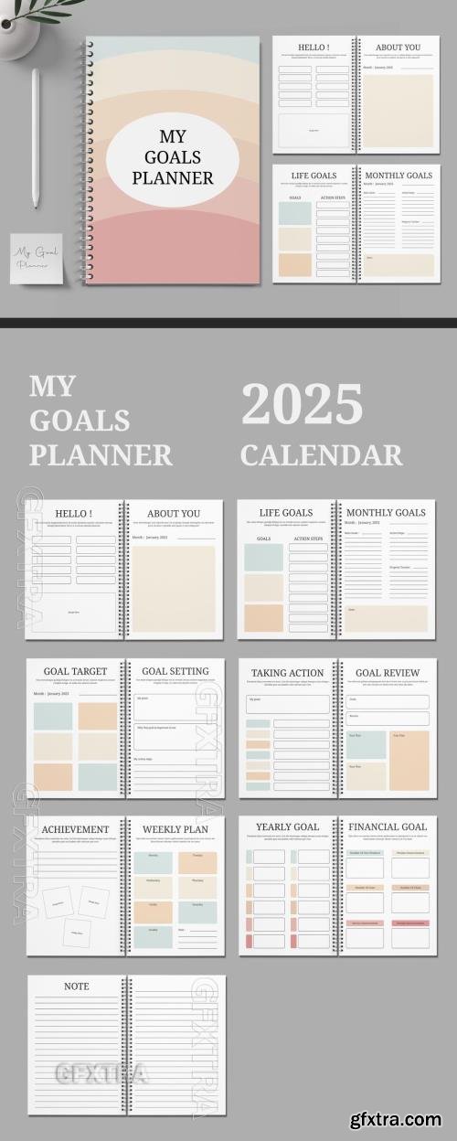 Goal Planner Templates 714968063