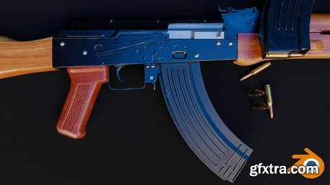 New. Weapon Modeling For Aaa Games In Blender