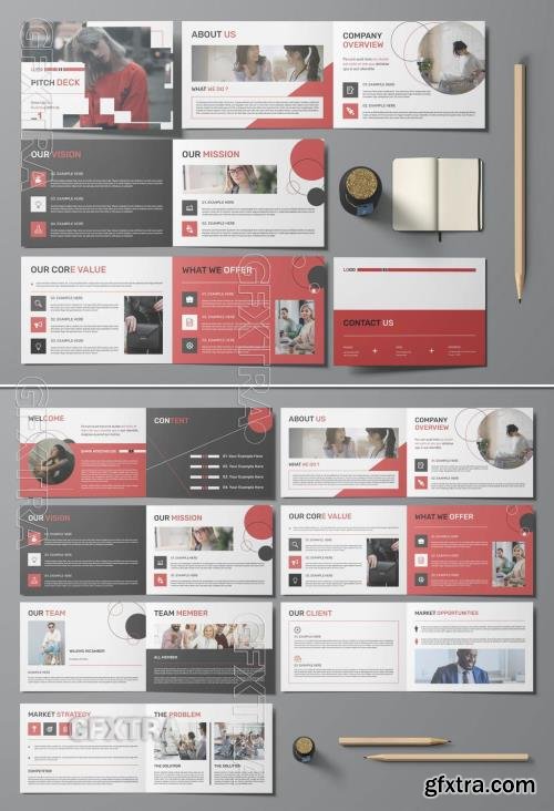 Pitch Deck Template Landscape 716694047 Pitch Deck Template Landscape 716694047