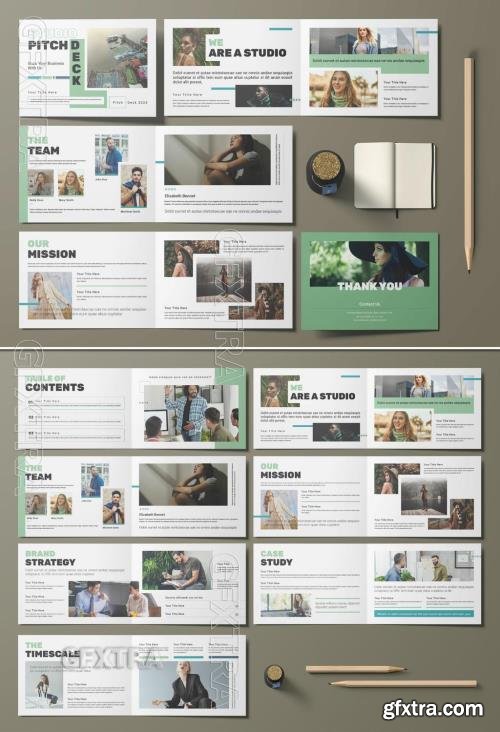 Pitch Deck Template Design Layout Template Landscape 716694014 Pitch Deck Template Design Layout Template Landscape 716694014