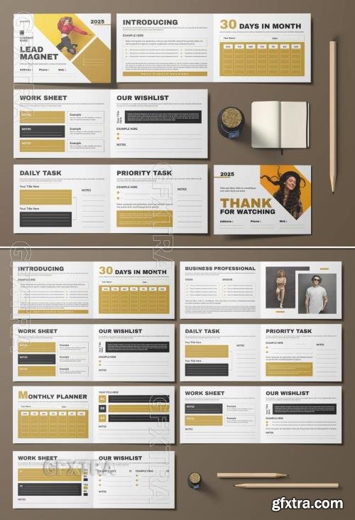 Lead Magnet Workbook Template Landscape 716693936