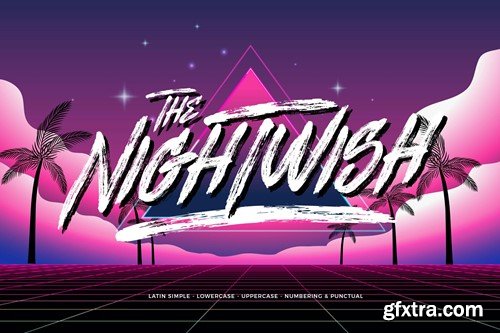 Nightwish - Disco Script Retro Font WYD5LQX