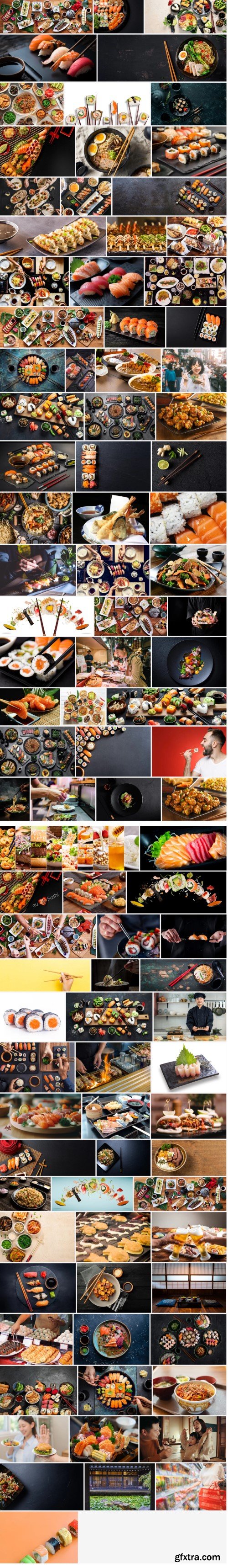 Japanese food Stock Images