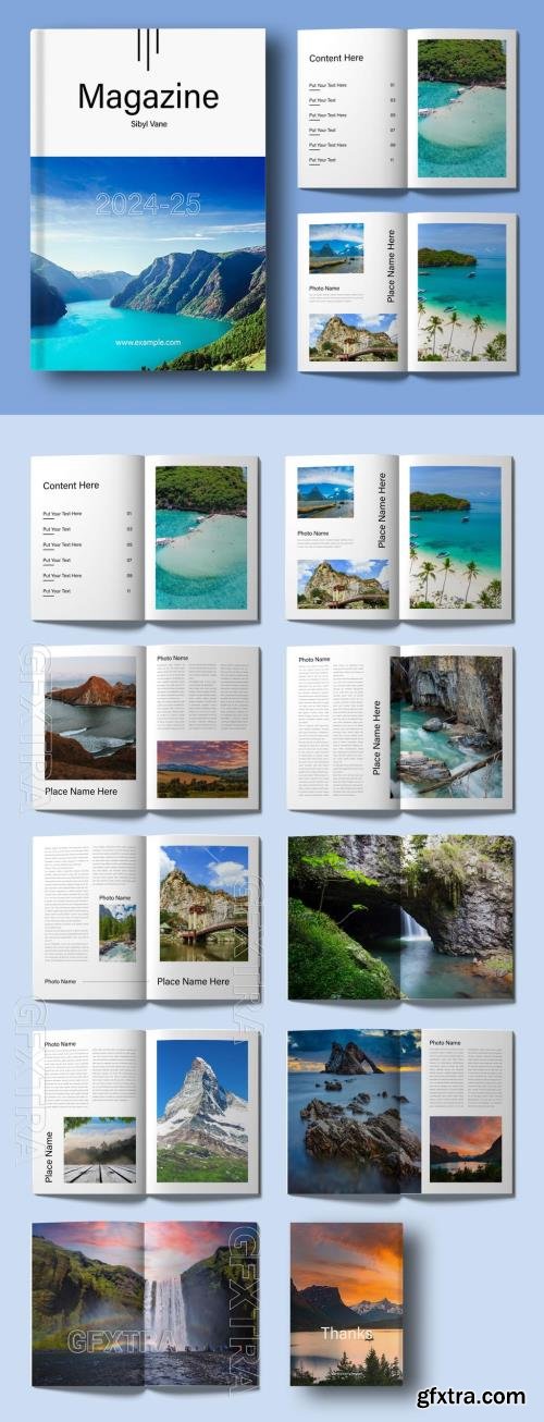 Magazine Template Layout 718538321 Magazine Template Layout 718538321