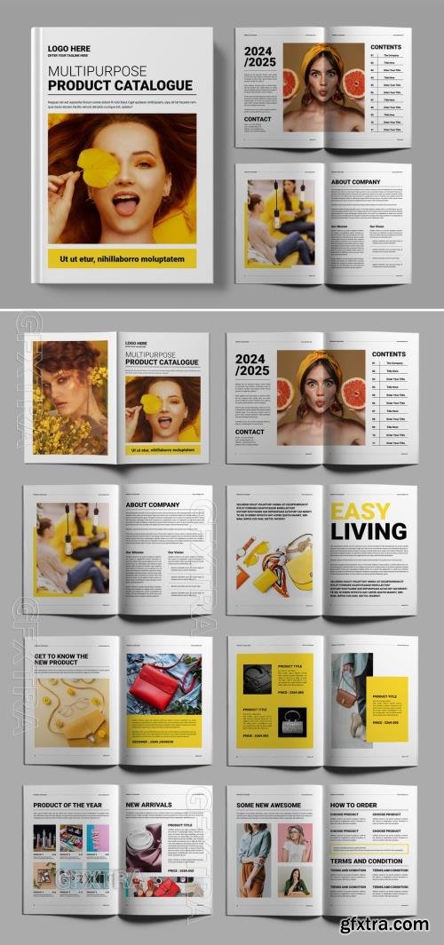 Fashion Catalogue Template 718529761